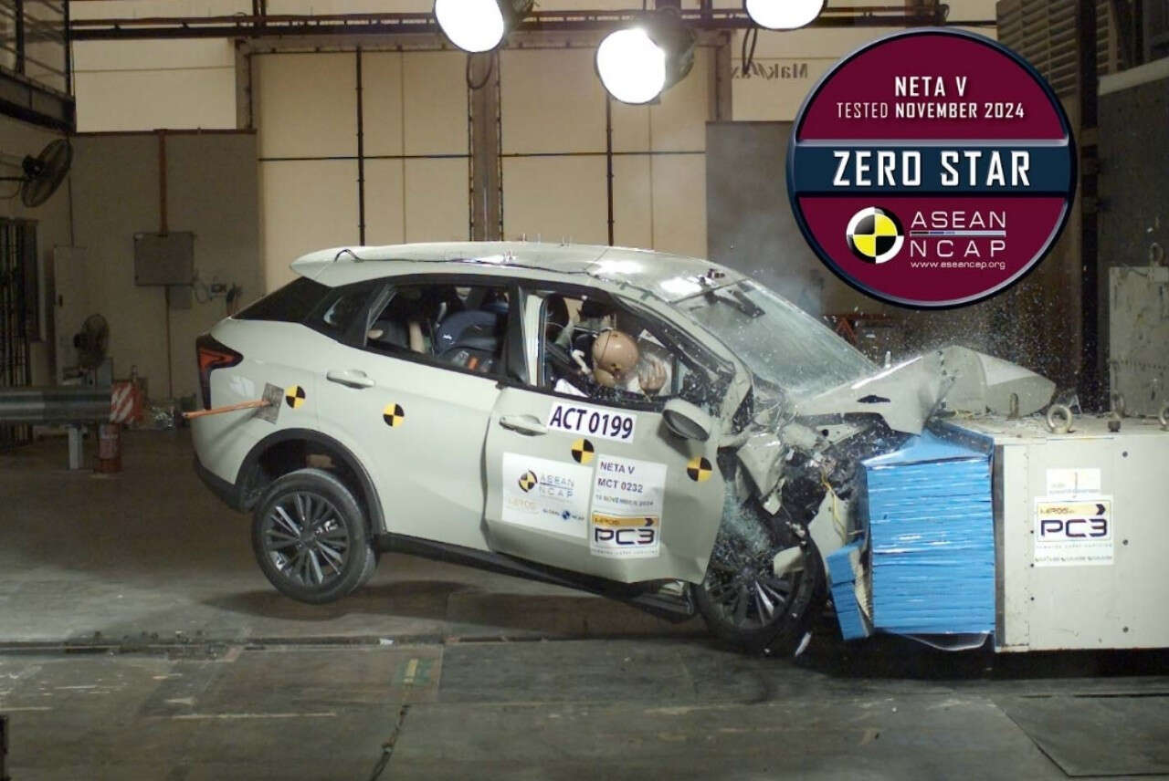 ASEAN NCAP Mengumumkan Hasil Uji Tabrak Mobil Listrik Neta V, Hemm..