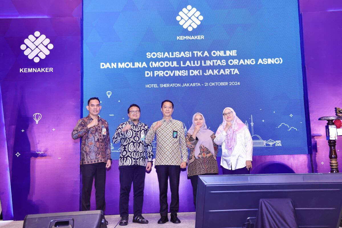 Perkuat Sistem Interoperabilitas, Kemnaker Gelar Sosialisasi TKA Online & Molina