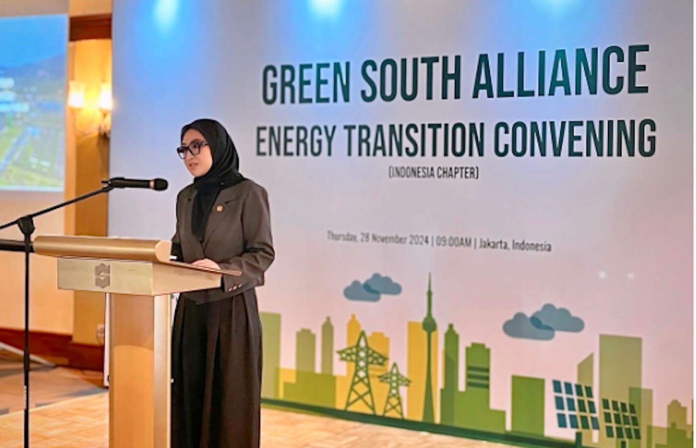 Amaliah Sobli Soroti Potensi Energi Terbarukan Lokal dalam Acara Green South Alliance