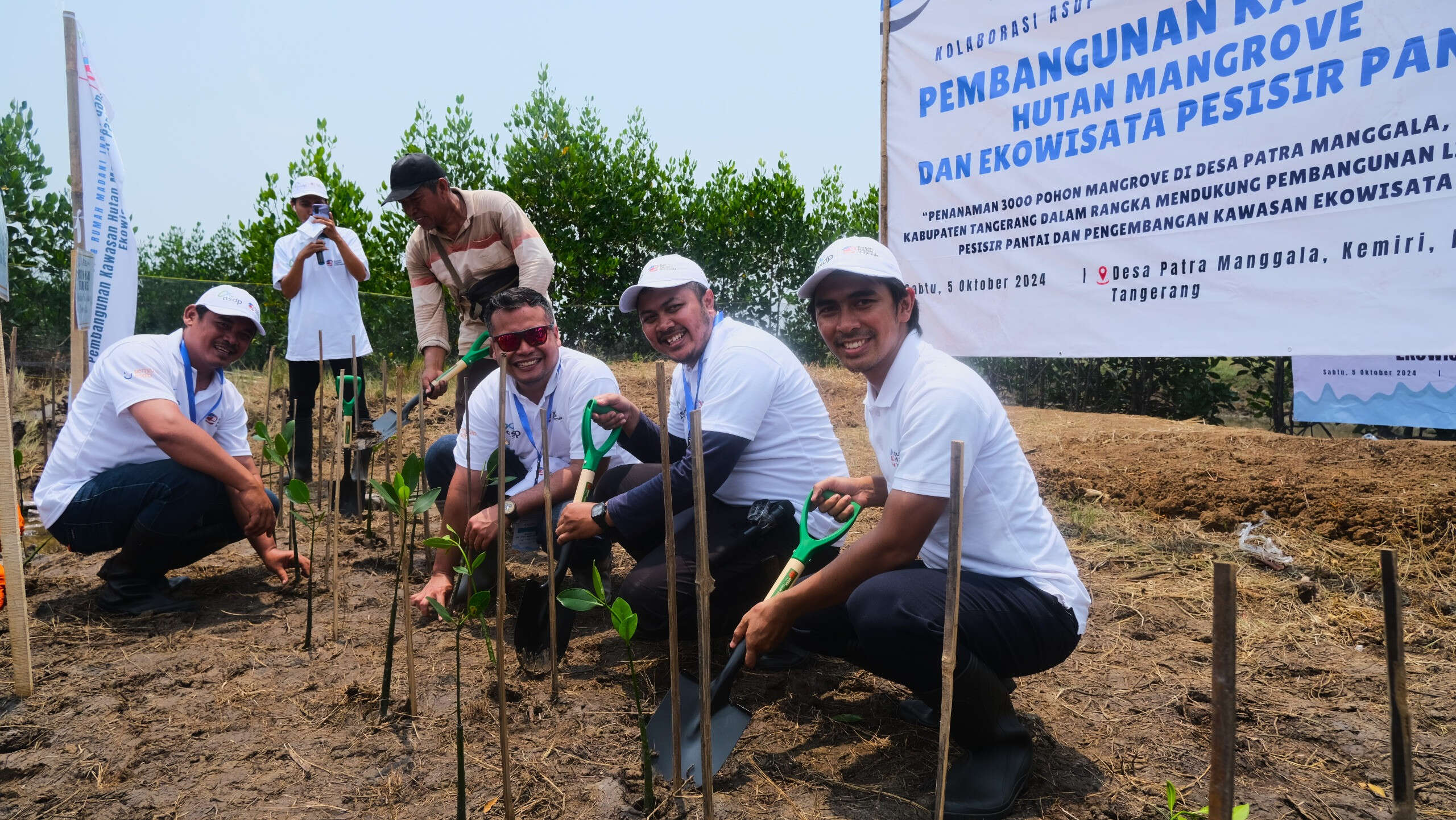 ASDP Tanam 3 Ribu Bibit Mangrove di Tangerang, Wujud Komitmen Jaga Kualitas Perairan