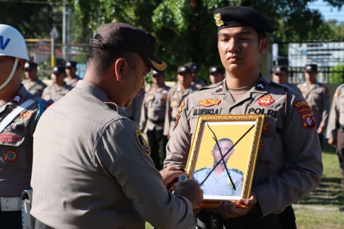 Telah Mempermalukan Polri, Bripda Wahyu Dipecat Tak Terhormat, Lihat Coretan Itu