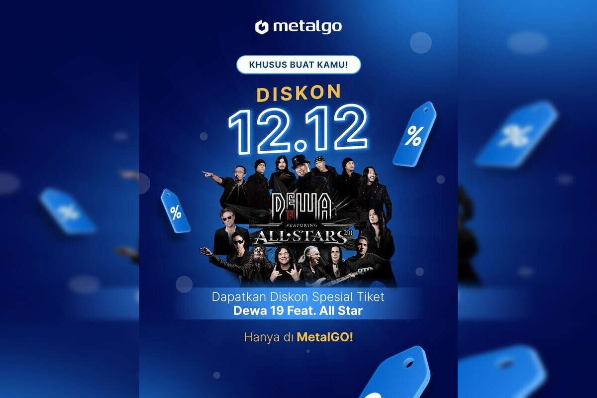 Konser Dewa 19 Featuring All Stars 2.0 Beri Diskon Tiket di Tanggal Cantik