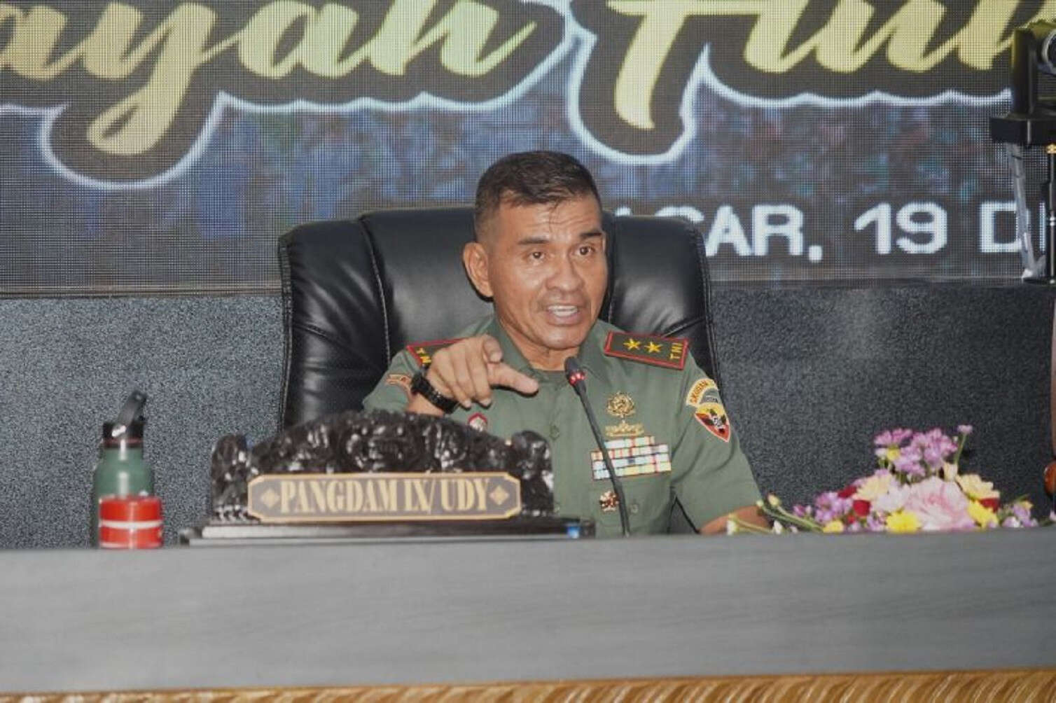 Bantu Polda Bali, Kodam IX/Udayana Siapkan Prajurit TNI Hadapi Libur Nataru