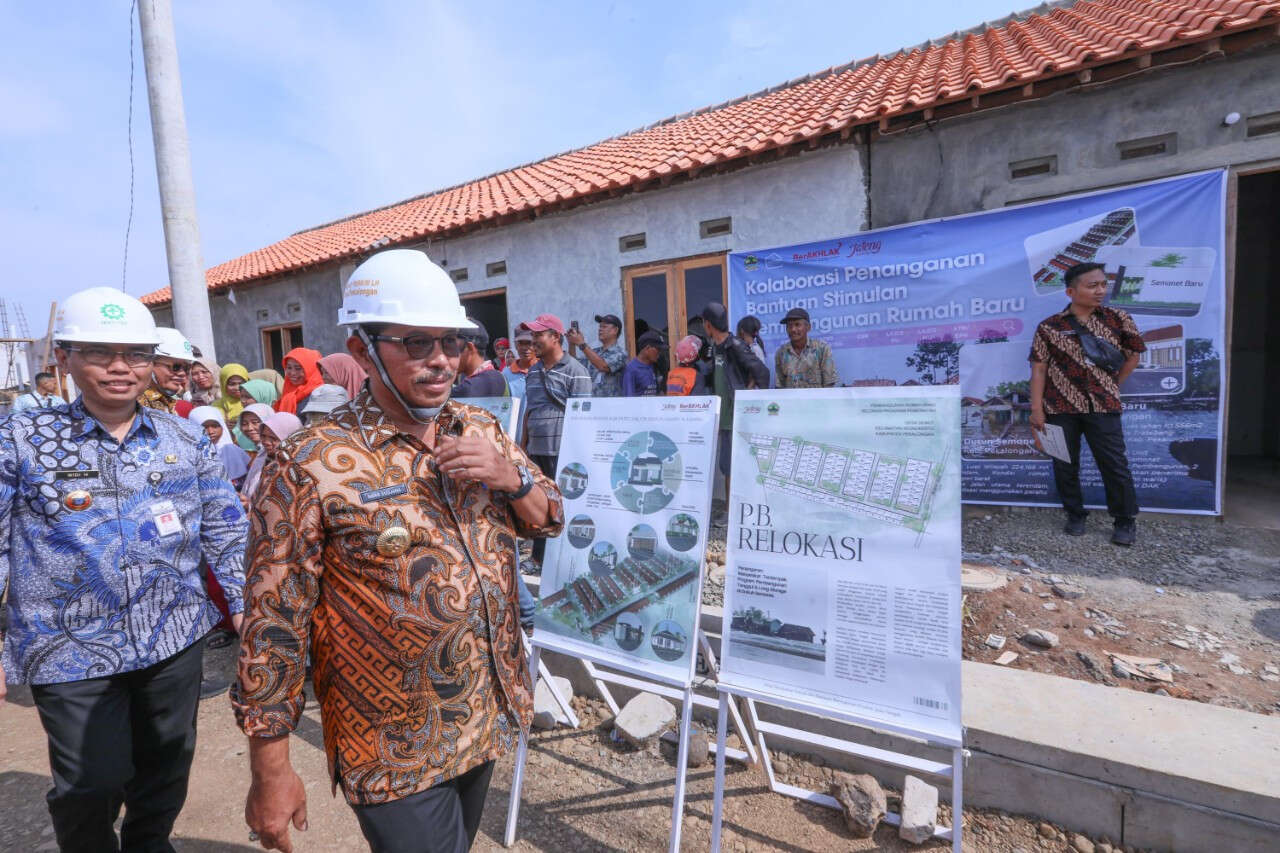 Terdampak Rob, 98 KK di Pekalongan Mendapatkan Bantuan Rumah Gratis