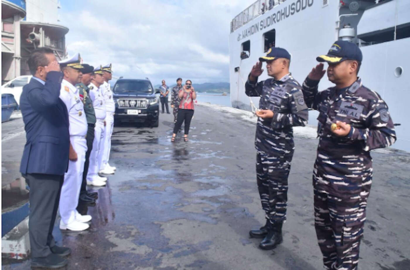 TNI AL Gelar Surya Bhaskara Jaya dan Pembinaan Karakter Maritim di Atas Kapal Perang