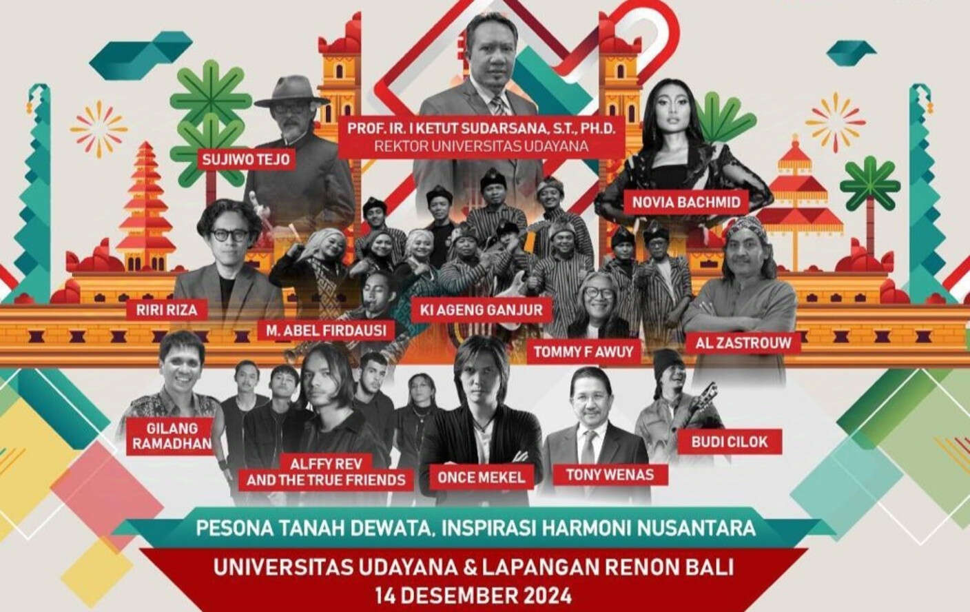 Once Mekel Siap Ramaikan Festival Kebangsaan 2024 di Universitas Udayana