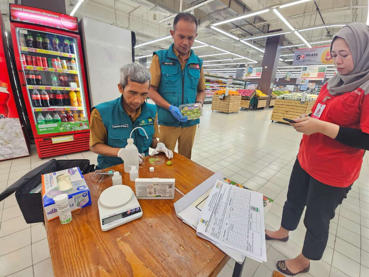 Hasil Rapid Test DKPP, Anggur Muscat yang Beredar di Kota Bandung Aman untuk Dikonsumsi