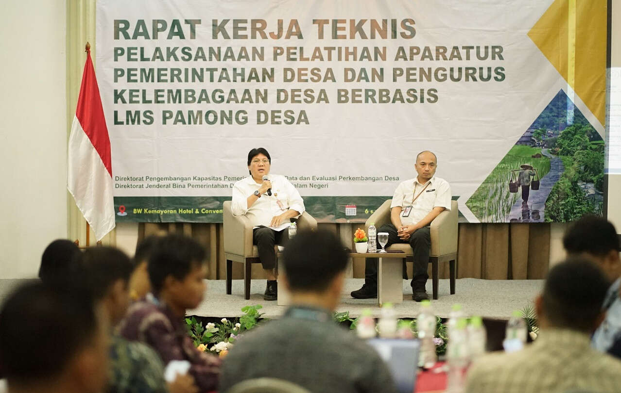 LMS Diharapkan Membuat Aparatur Desa Kreatif dan Inovatif