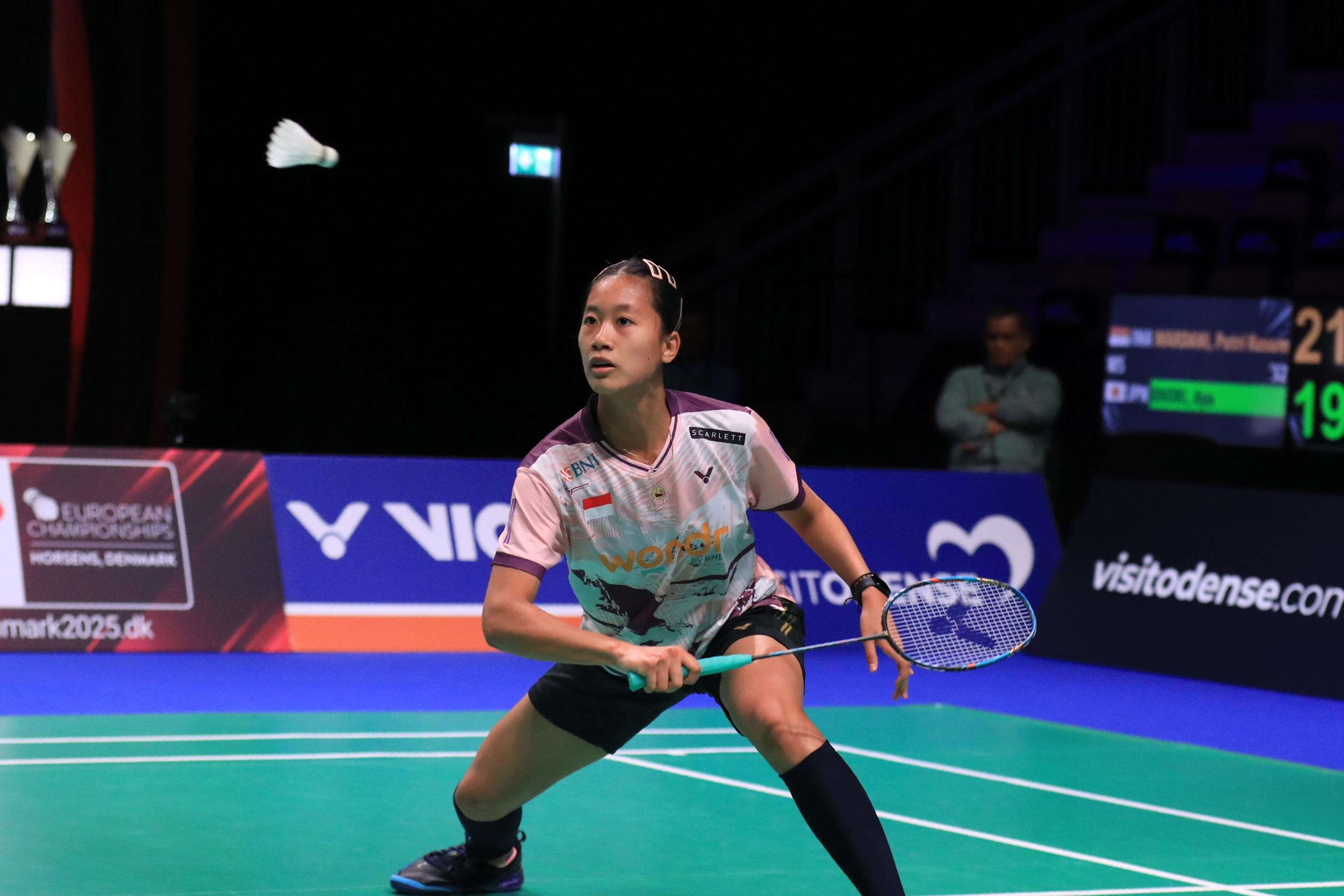 Gebuk Wakil Jepang, Putri KW Susul Jorji ke 16 Besar Denmark Open 2024