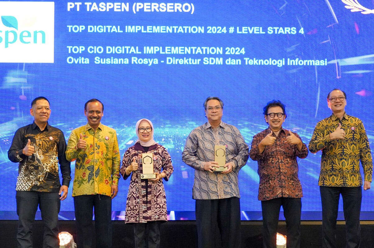 Taspen Raih 2 Award Bergengsi atas Inovasi Teknologi & Transformasi Digital