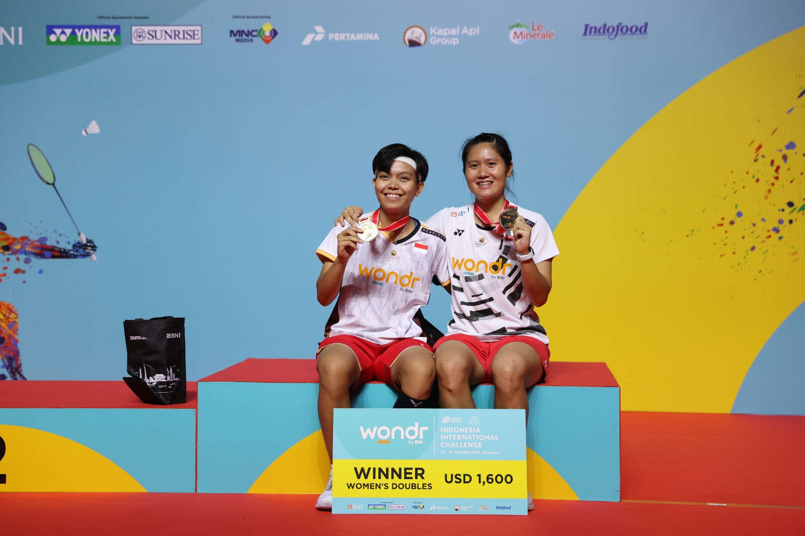 Peningkatan Prestasi, Merah Putih Rebut 3 Gelar Indonesia International Challenge 2024