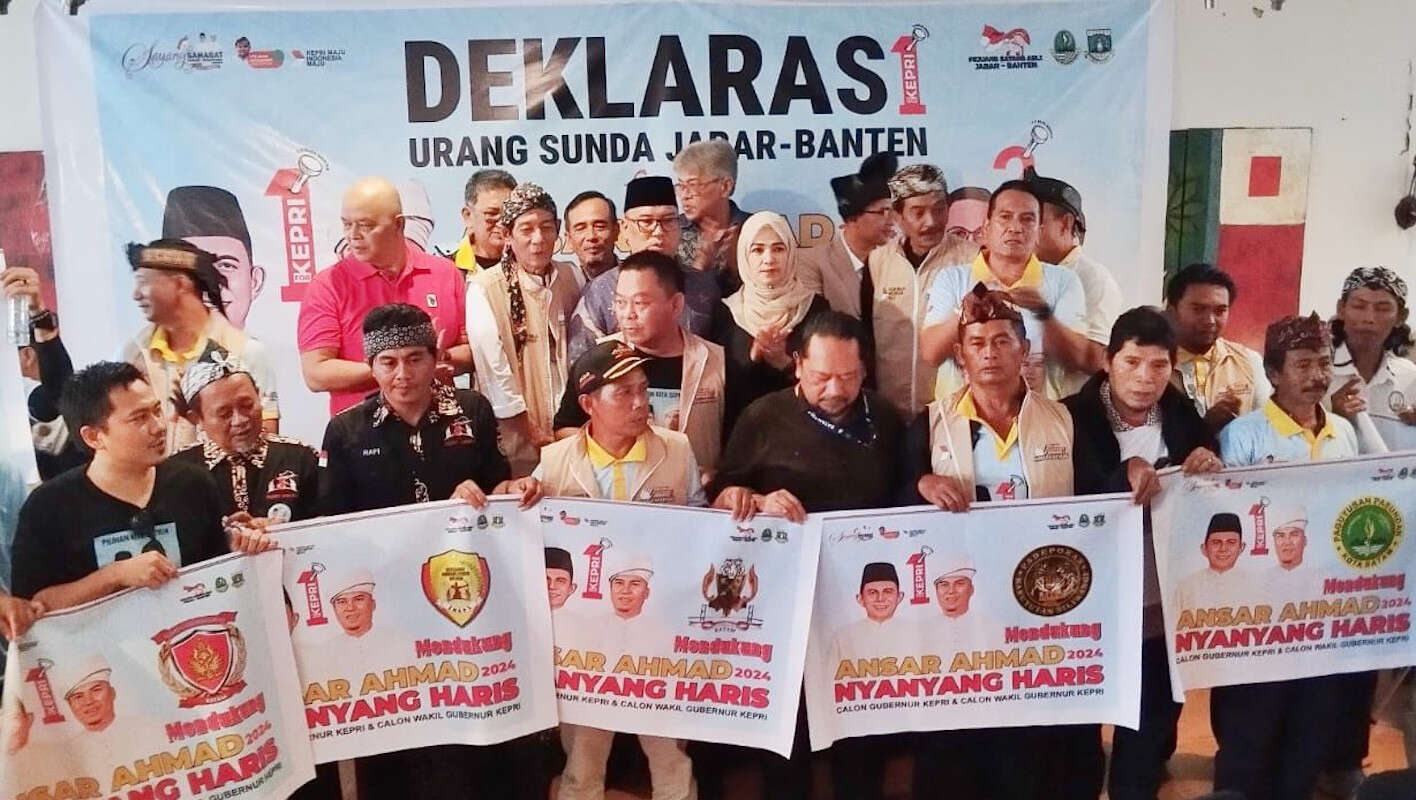 Paguyuban Warga Jabar-Banten Dukung Ansar-Nyanyang yang Sudah Terbukti Bangun Kepri