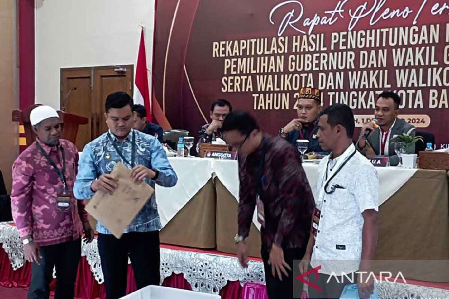 KIP Banda Aceh Tetapkan Nomor Urut 1 Raih Suara Terbanyak