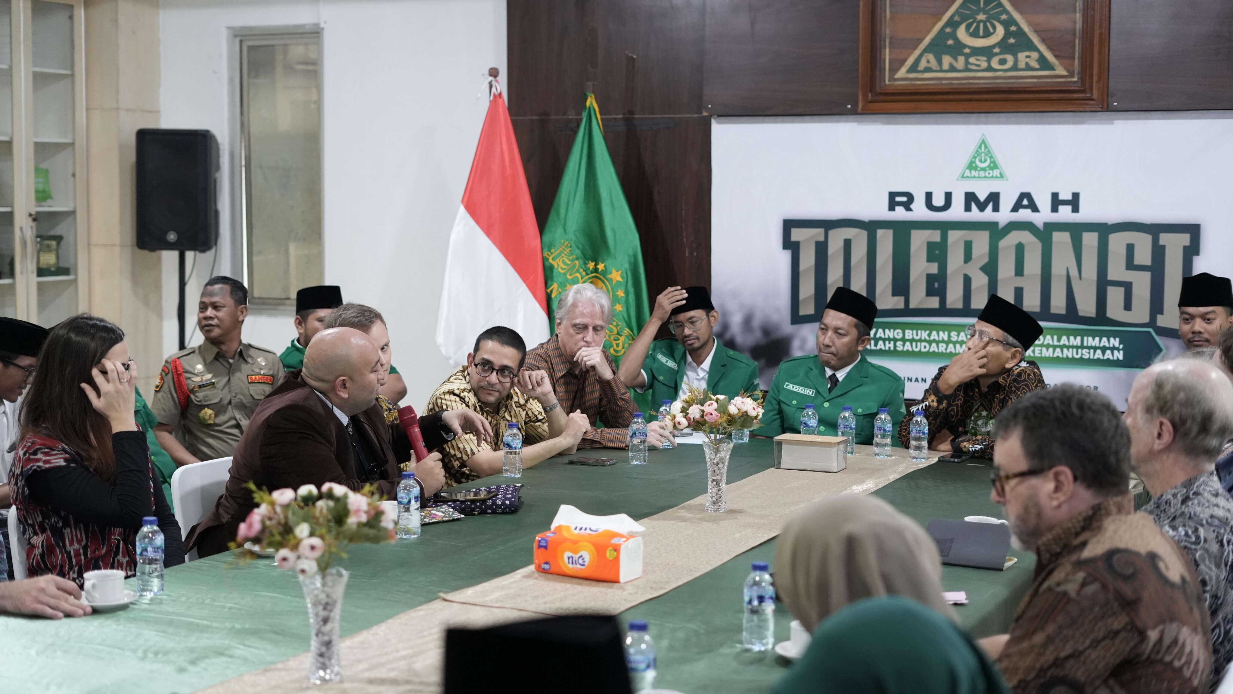 Sambut Delegasi Humanitarian Islam, Bang Addin: Selamat Datang di Rumah Toleransi