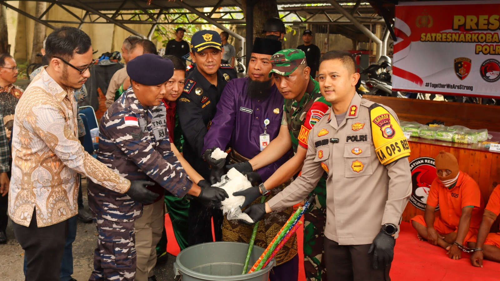 Ini Wujud Komitmen Bea Cukai Bengkalis dalam Memberantas Peredaran Narkotika