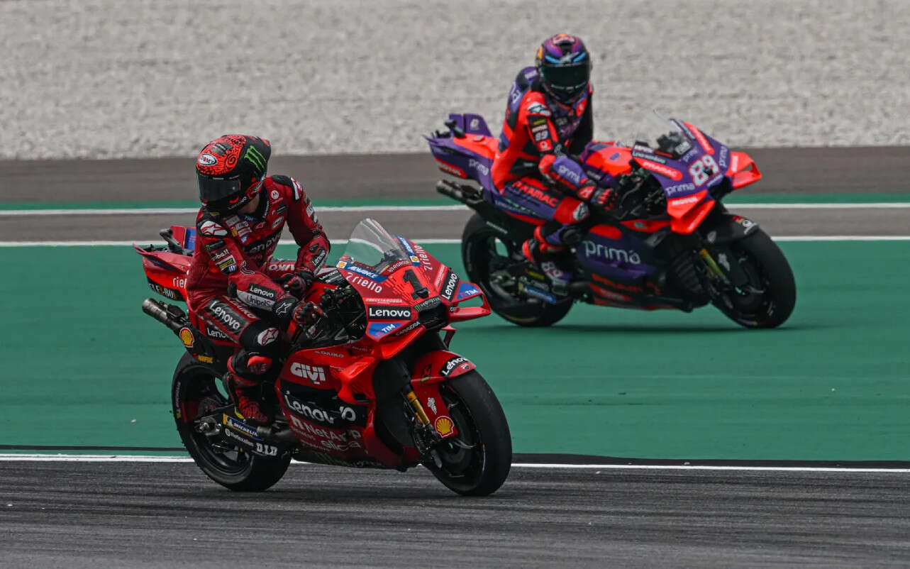 Kualifikasi MotoGP Malaysia Mencekam, Pecco dan Martin Terbang, Rekor Pecah 3 Kali