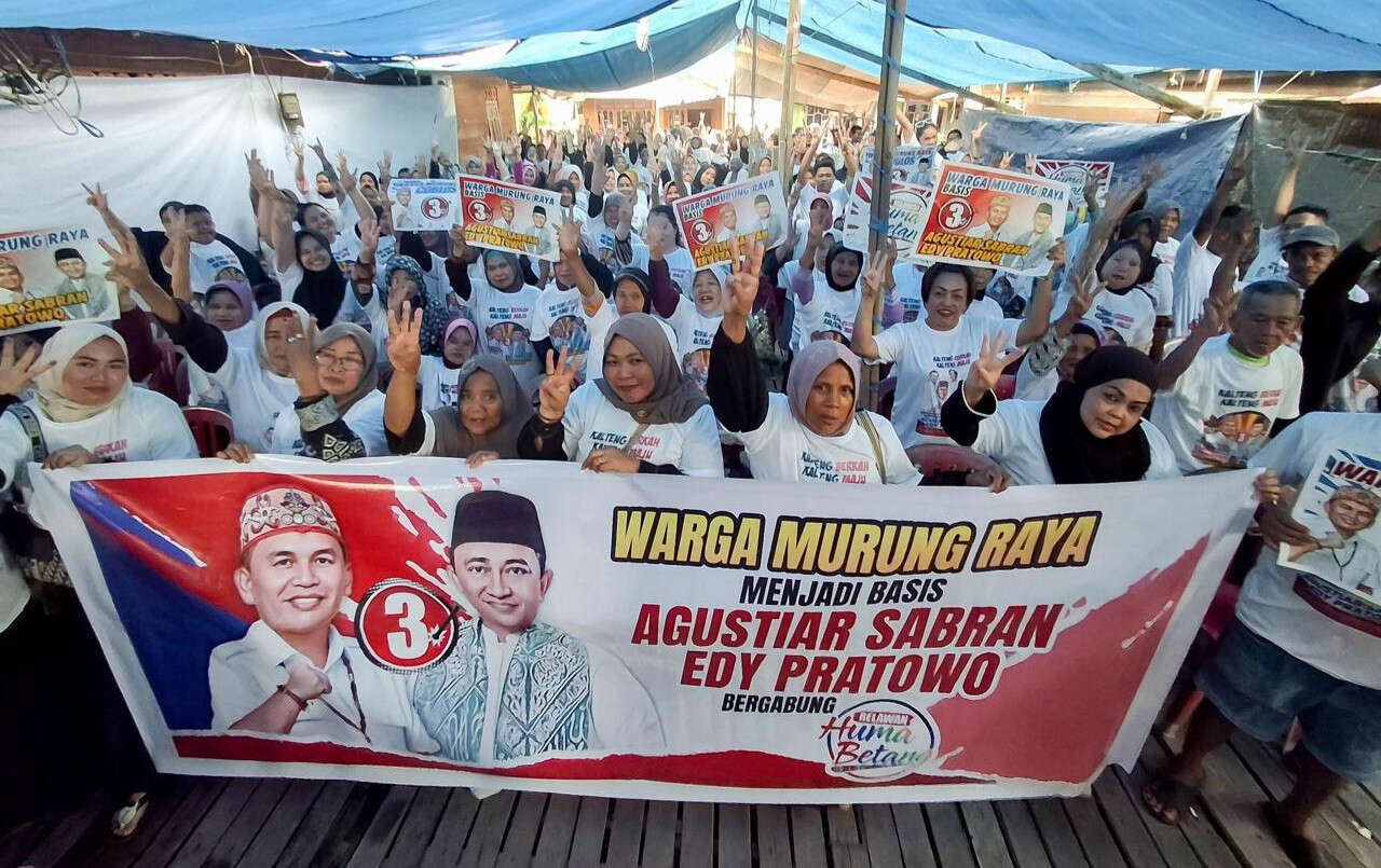 Kompak Dukung Agustiar-Edy, Warga Murung Raya Siap Membawa Kemenangan