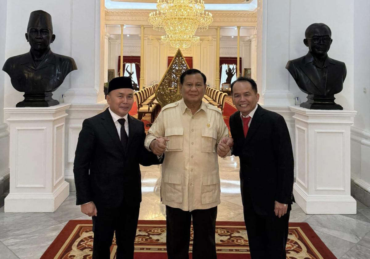 Menemui Prabowo ke Istana, Agustiar Sabran Dapat Pesan Khusus