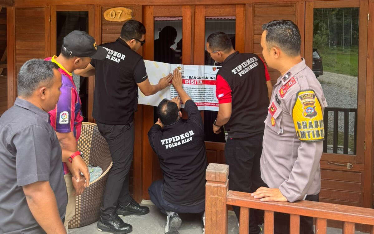 Polda Riau Bergerak ke Sumbar, Sita Lahan dan 11 Unit Homestay terkait SPPD Fiktif