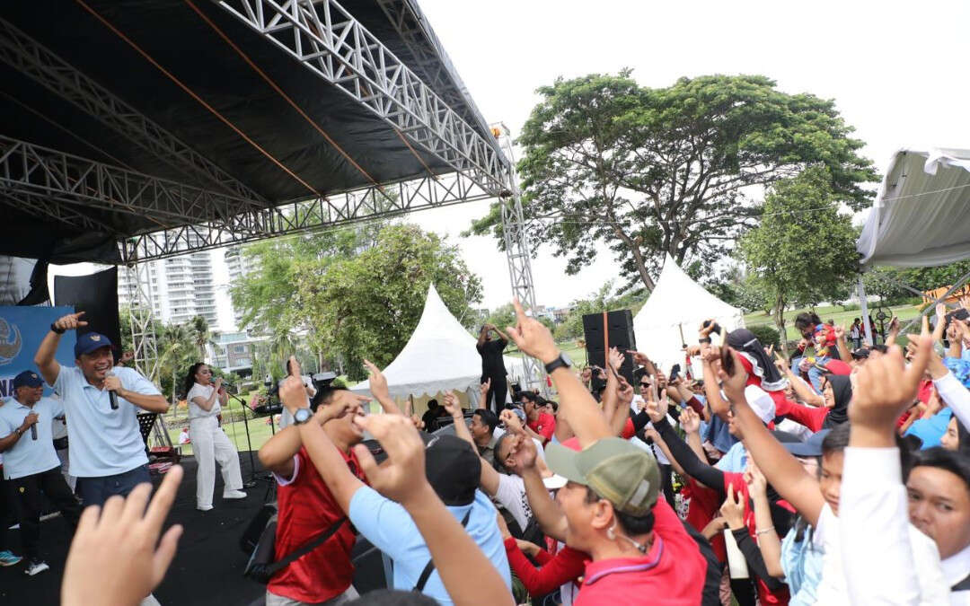 Keseruan Perayaan HUT KORPRI di Golf Bandar Kemayoran, 2.500 Orang Hadir