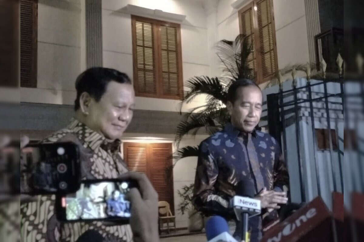 Prabowo Undang Jokowi Makan Malam, Bicara Kans Masuk Gerindra