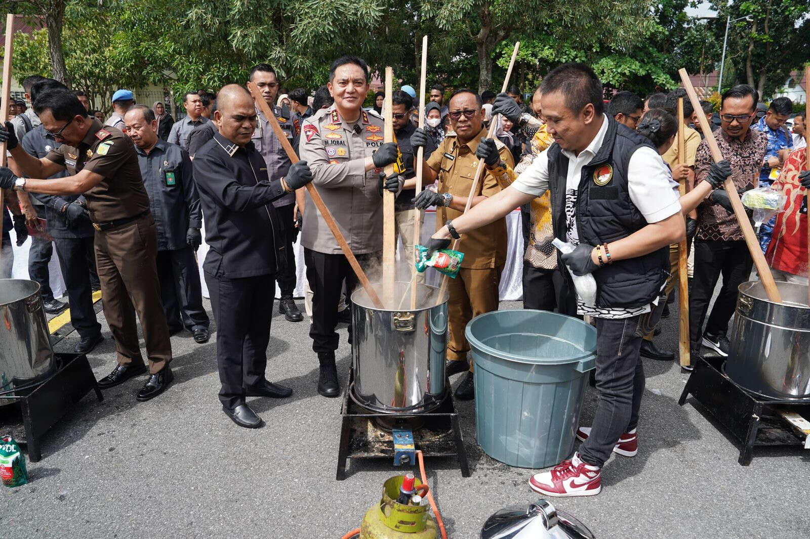 Polda Riau Musnahkan Setengah Ton Narkoba, Irjen Iqbal: Ini Bukti Komitmen Kami