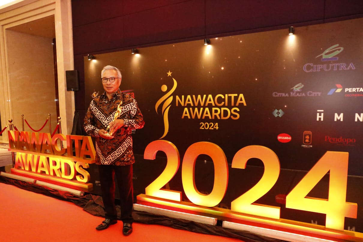 Budiarsa Sastrawinata Raih Nawacita Awards 2024 Kategori Kemajuan Infrastruktur & Industri