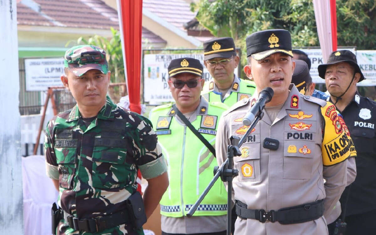 TNI & Polri Berkomitmen Penuh Mengamankan Pilkada Banyuasin 2024