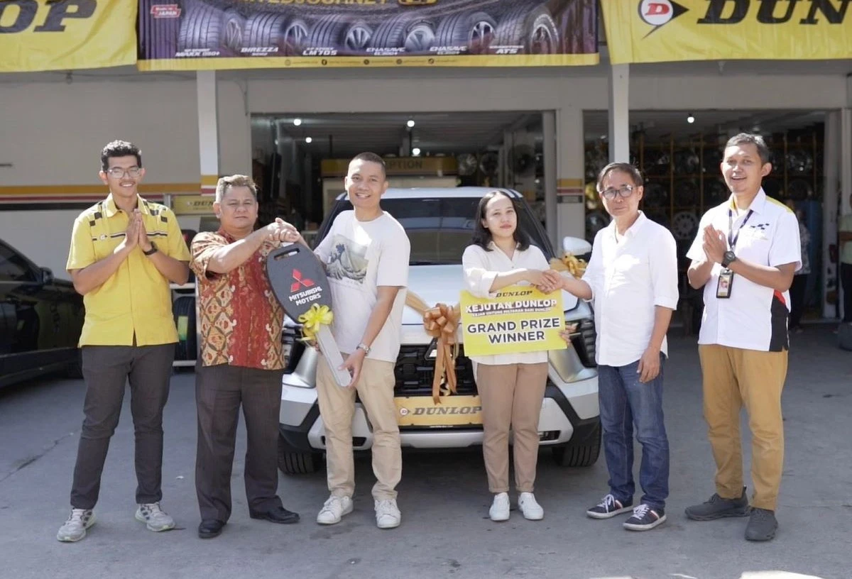 Ikutan Undian Dunlop, Pria Asal Bali Ini Bawa Pulang Mitsubishi XForce