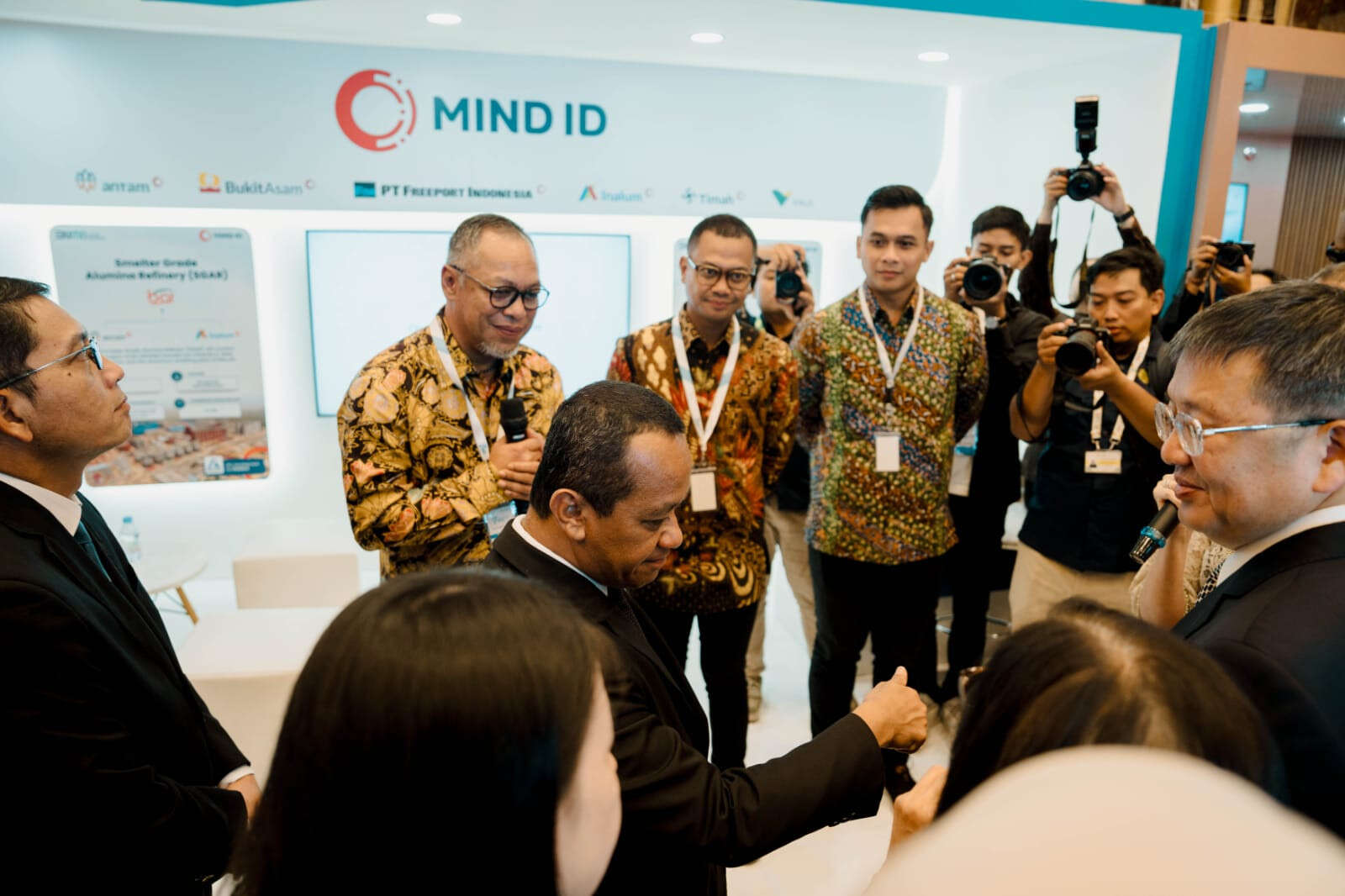 MIND ID Pamerkan Proyek Hilirisasi Ekosistem EV di The 7th ICEF 2024