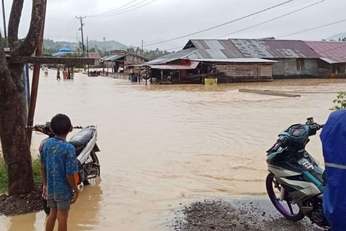 4 Kecamatan di Kabupaten Buol Sulteng Terendam Banjir