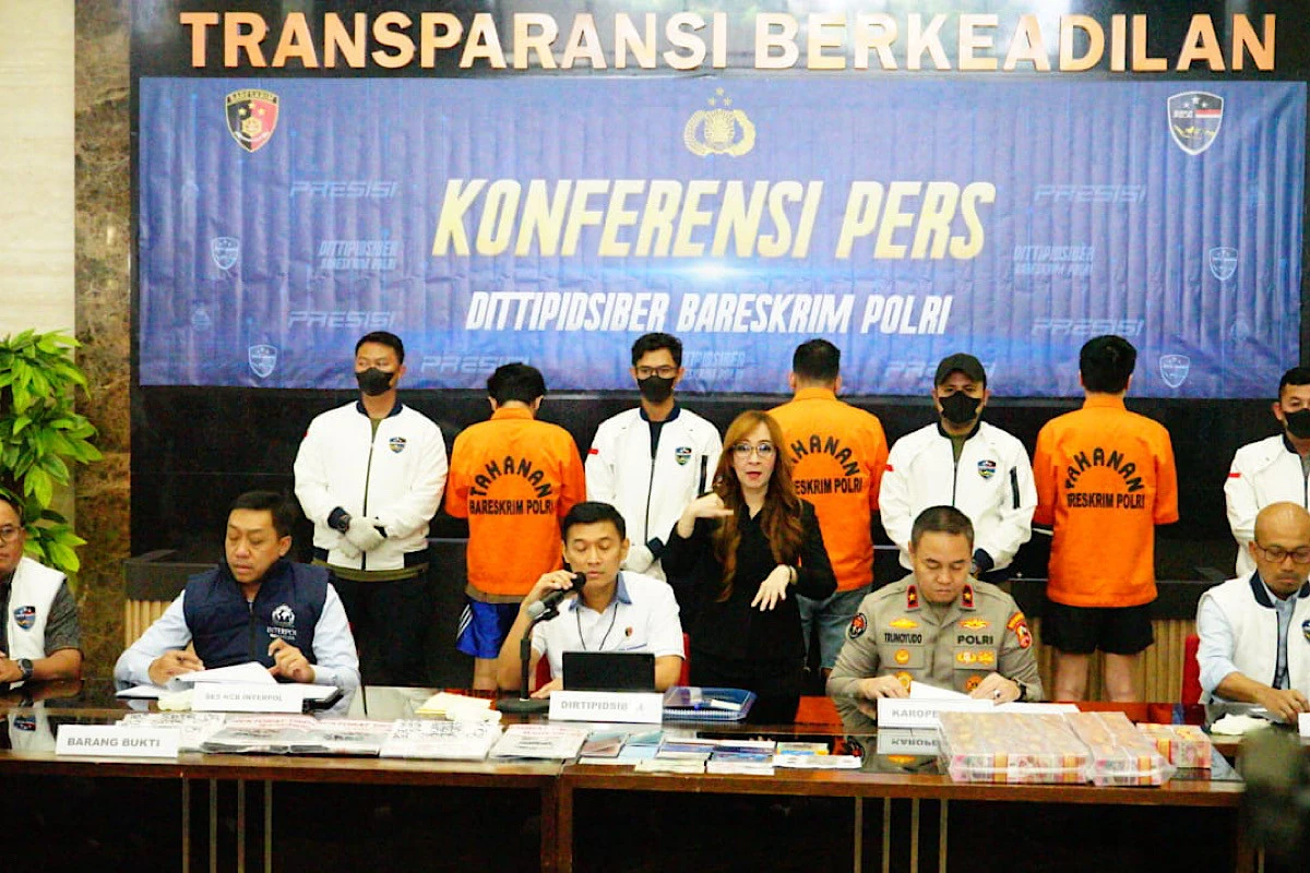 Bareskrim Bongkar Sindikat TPPO Jaringan Internasional yang Rugikan Negara Rp 59 Miliar