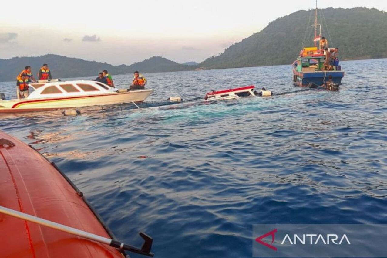 Kapal Pancung Tenggelam di Perairan Belakangpadang Batam, 1 Orang Meninggal Dunia