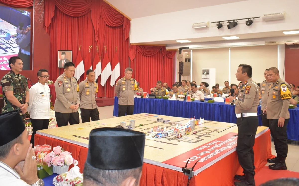Polisi Lakukan Rekayasa Lalin Saat Riau Bhayangkara Run, Begini Rutenya