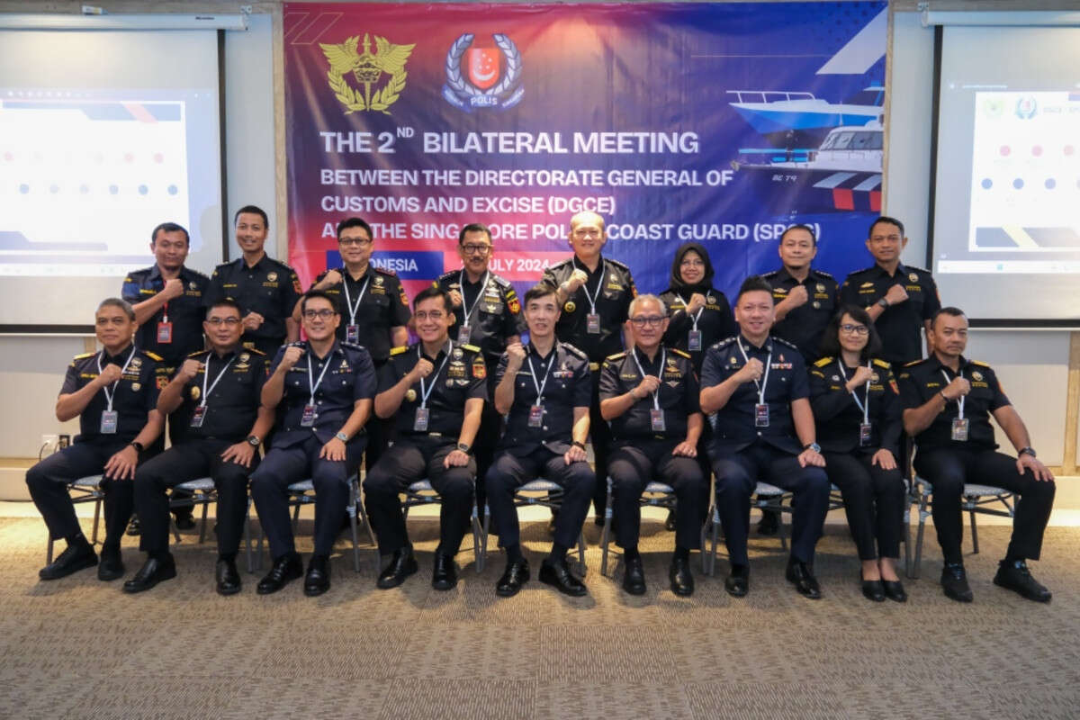 Bea Cukai & Singapore Police Coast Guard Lakukan Pertemuan, Apa yang Dibahas?