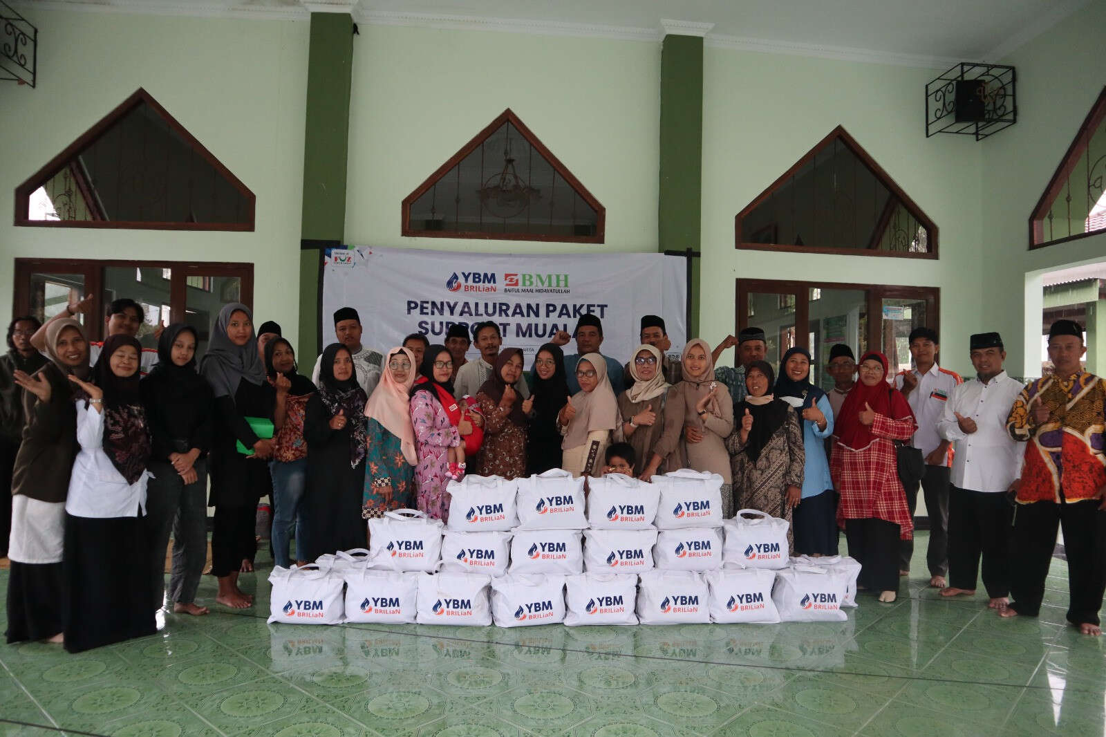 BMH Yogyakarta Hadirkan Senyum Bagi 31 Mualaf Lereng Gunung Merapi Lewat Kegiatan Ini