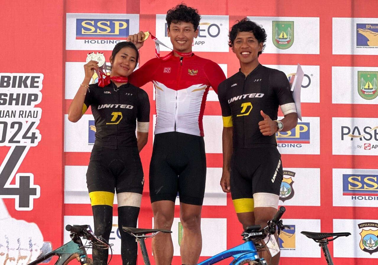 Atlet Balap Sepeda Tim United Bike Raih Juara di Kejurnas MTB dan BMX 2024