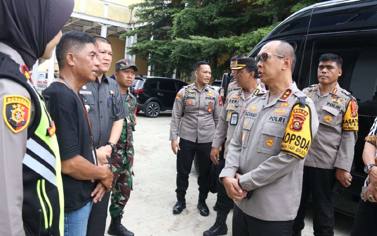 Datangi Gudang Penyimpanan Kotak Suara, Kapolda Sumsel Berkata Begini