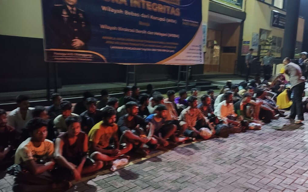 Polisi Gerebek Tempat Penampungan Pengungsi Rohingya di Pekanbaru, Tiga Agen Ditangkap