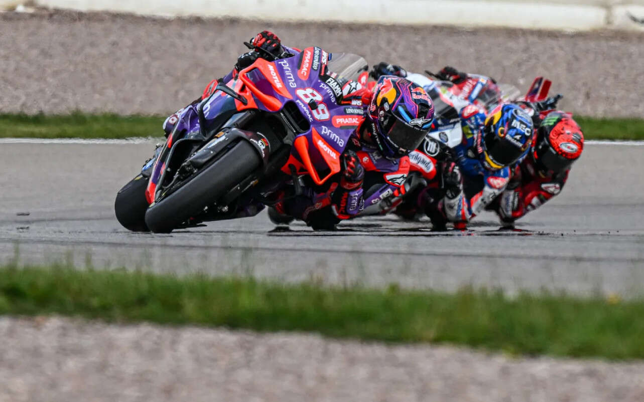 Live Streaming Race MotoGP Jerman, Sekarang! Pecco Menggila saat Pemanasan