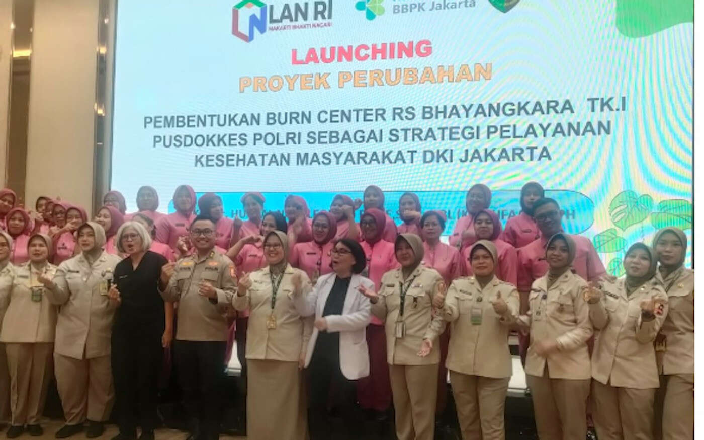 AKBP. dr. Huntal Napoleon Luncurkan Burn Center RS Bhayangkara TK.I Pusdokkes Polri