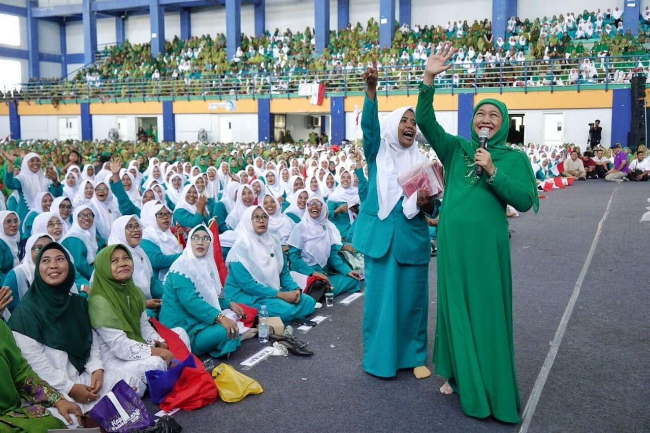 Kerja Nyata Khofifah-Emil Terasa di Rakyat, Dukungan untuk Dua Periode Sangat Kuat