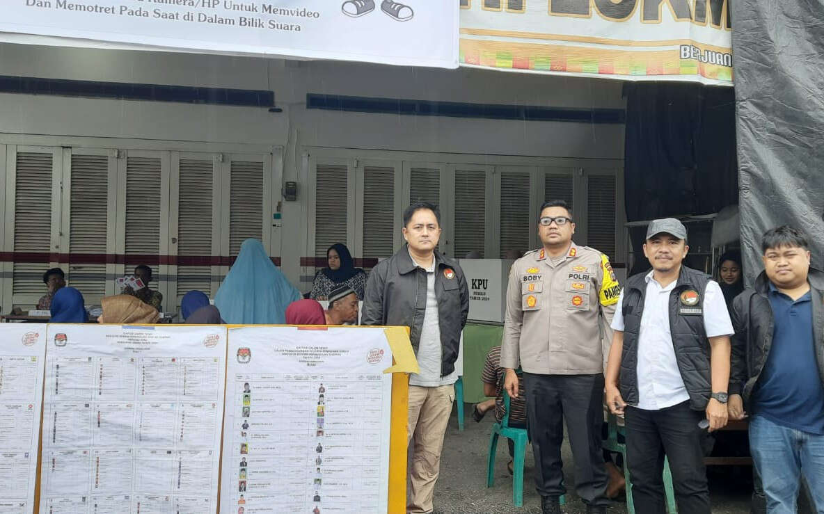 Hasil Cooling System di TPS Rawan Narkoba, AKBP Boby: Warga Jadi Antusias Ikut Pesta Demokrasi