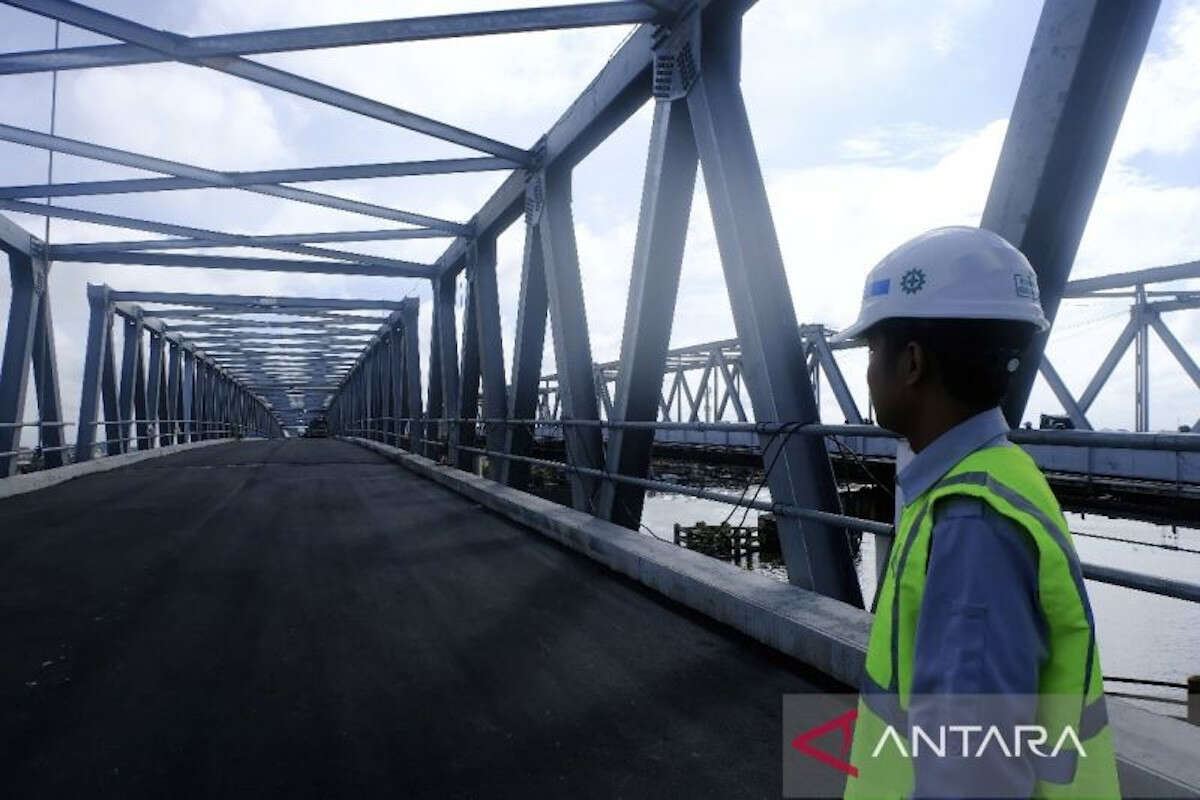 Duplikasi Jembatan Kapuas I Pontianak Hampir 100 Persen, segera Diuji Coba 