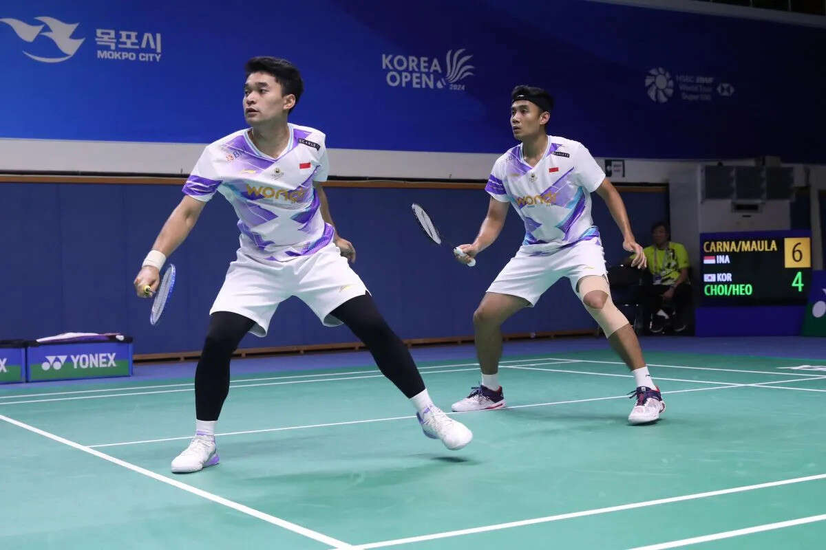 Korea Open 2024: Lulus ke Semifinal, Leo/Bagas Beri Pesan ke Fikri/Daniel