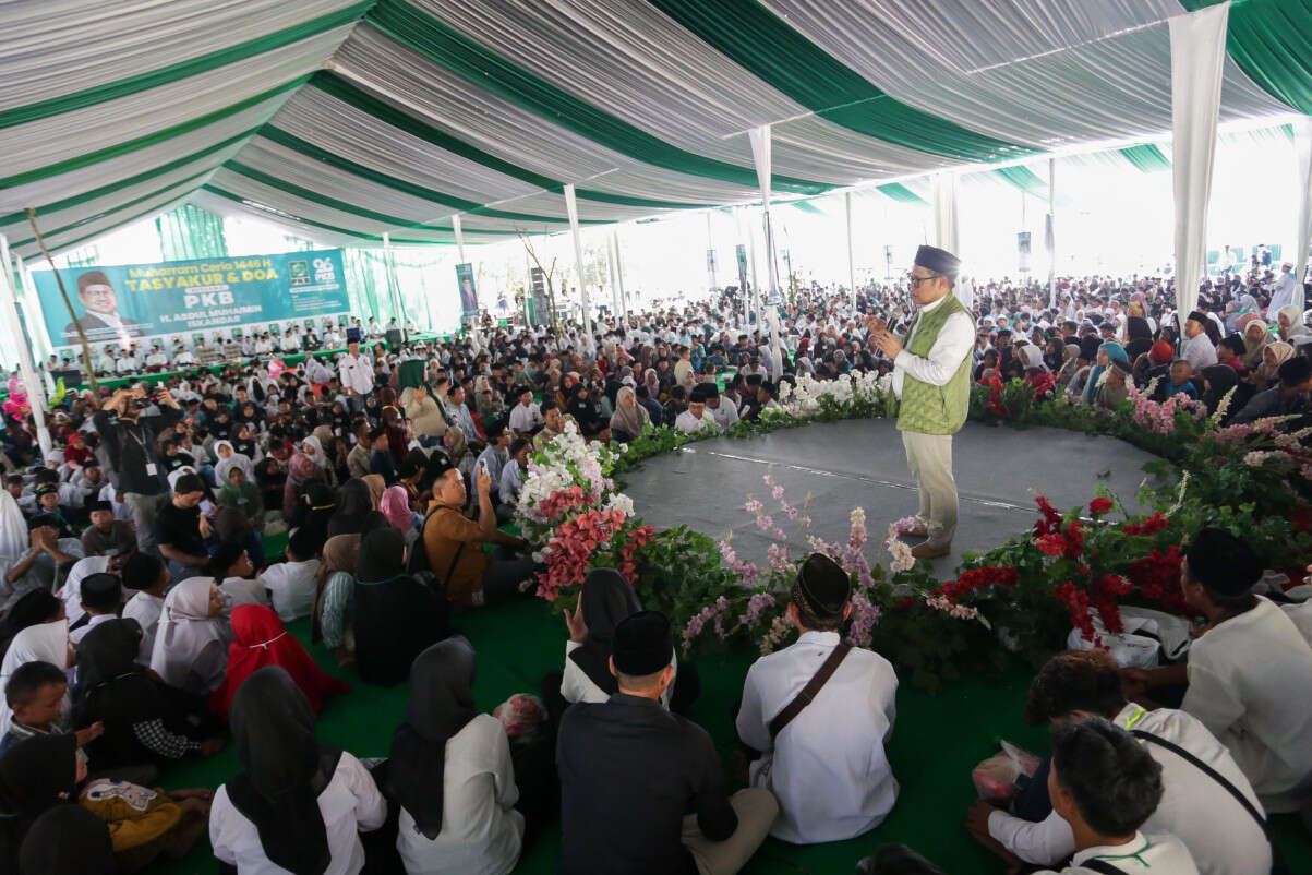 Gus Imin Minta 4.444 Yatim Piatu Mendoakan PKB Istikamah