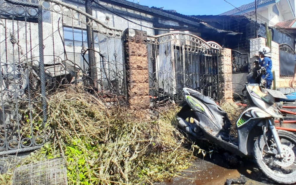 Sebuah Rumah di Semarang Kebakaran, Kerugian Ditaksir Rp 500 Juta