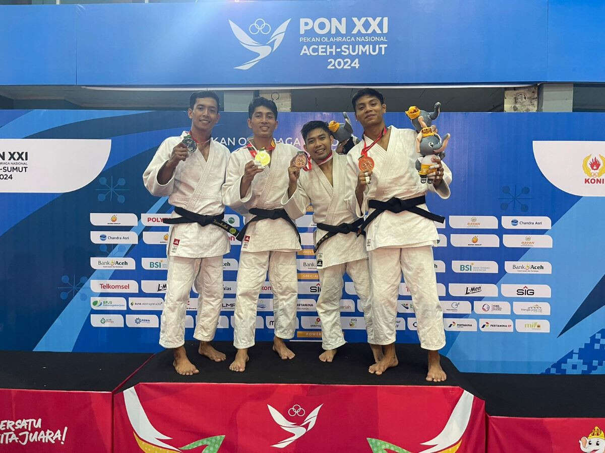 Atlet Judo Polri Sumbang Emas Untuk Bali di PON XXI Aceh-Sumut