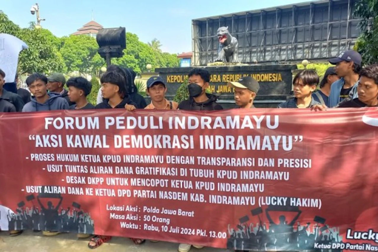 Forum Peduli Indramayu Desak Polda Jabar Usut Kasus Gratifikasi Aliran Dana KPUD