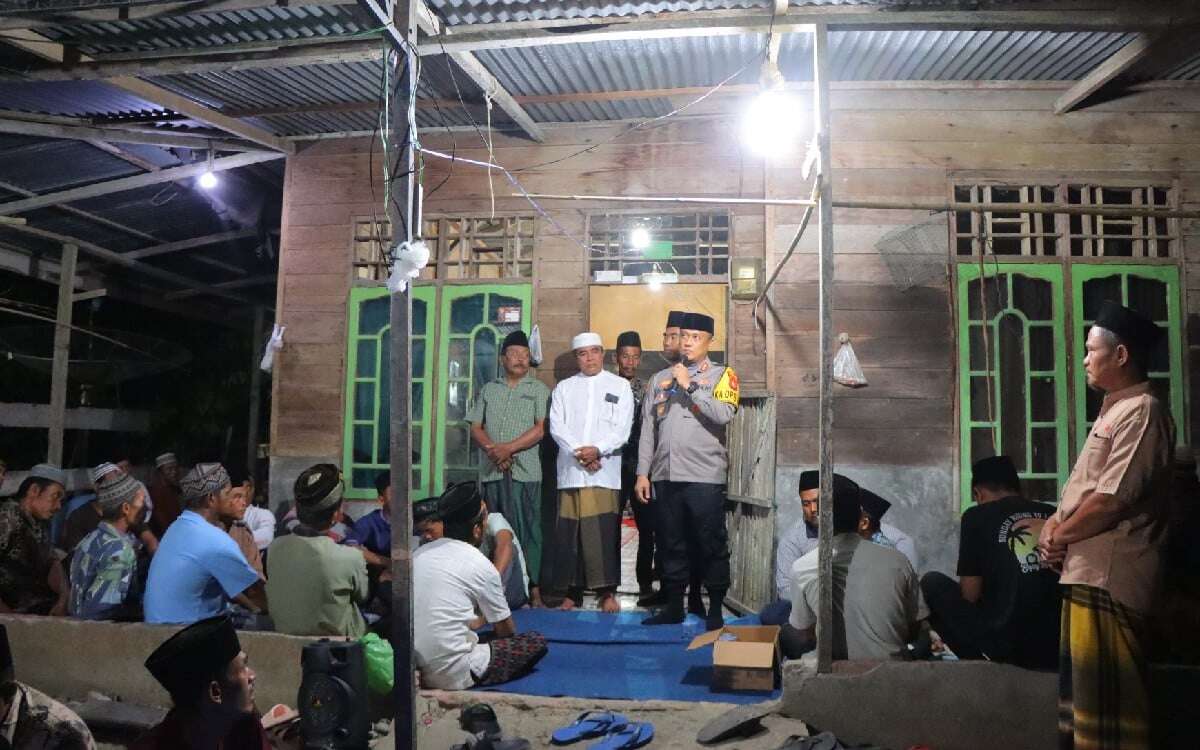 Kapolres Rohil Temui Keluarga Kakek Yasim yang Tewas Dimakan Buaya